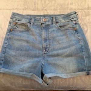 AE next level high waisted shorts